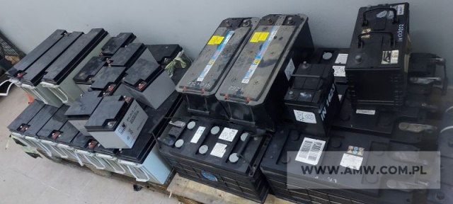 Zużyte baterie i akumulatory ołowiowe (kod odpadu 16 06 01*) 